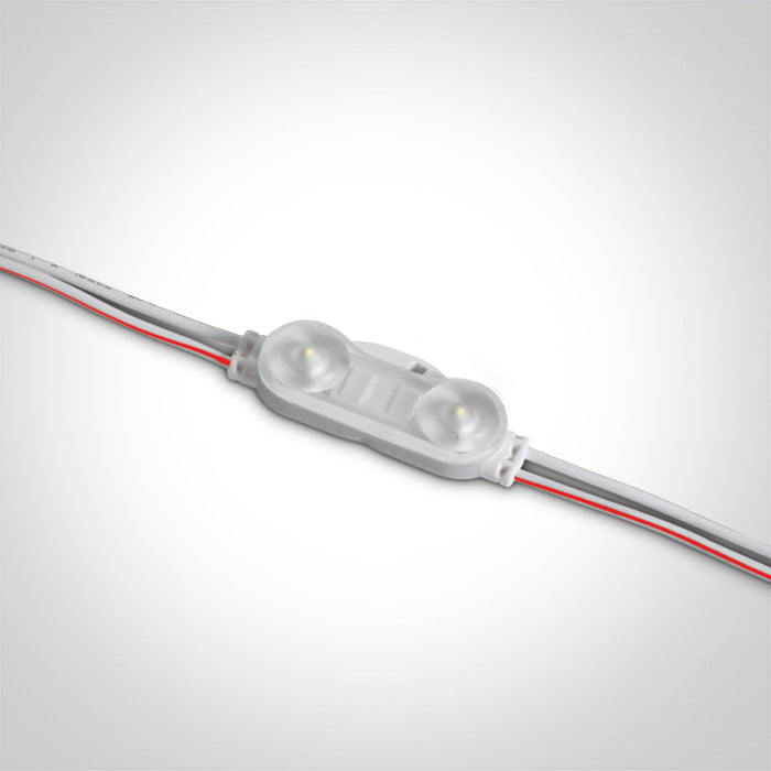 ONE Light | 7840B/D LED IP65 MODULE 2x0,5w 12vDC 6000K CHAIN 50pcs 10m - OEM NORDIC - Quality Parts Distribution