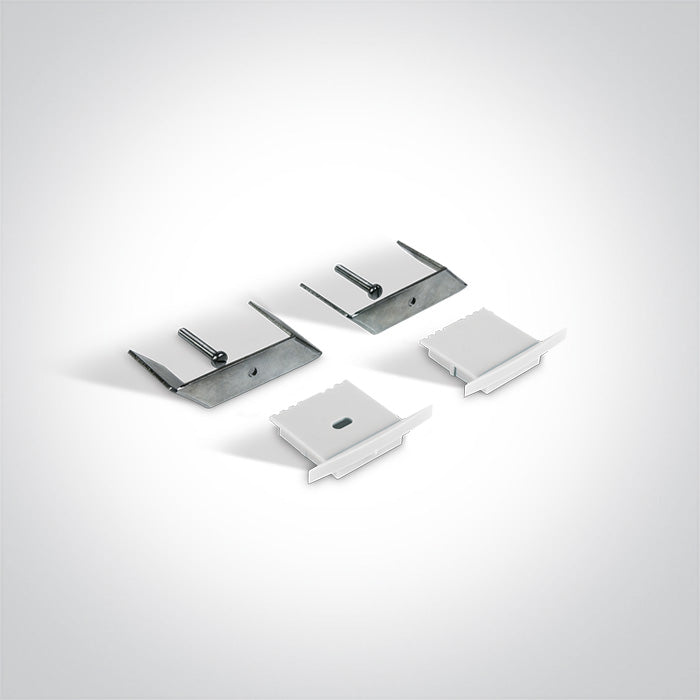 ONE Light Recessed LED Profile 2m White 7910R/W