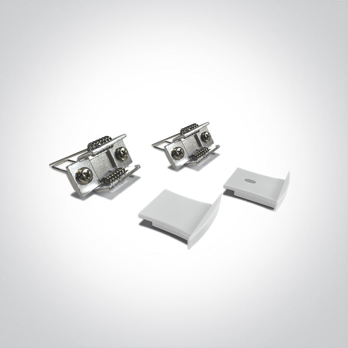 ONE Light Recessed LED Profile 2m White 7912R/W
