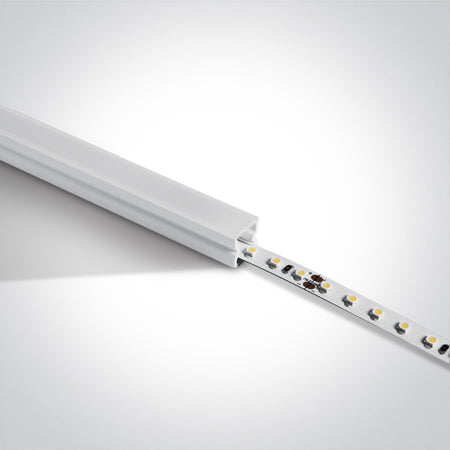 ONE Light | 7918/W WHITE IP68 PROFILE 2m + PMMA opal diffuser - OEM NORDIC - Quality Parts Distribution