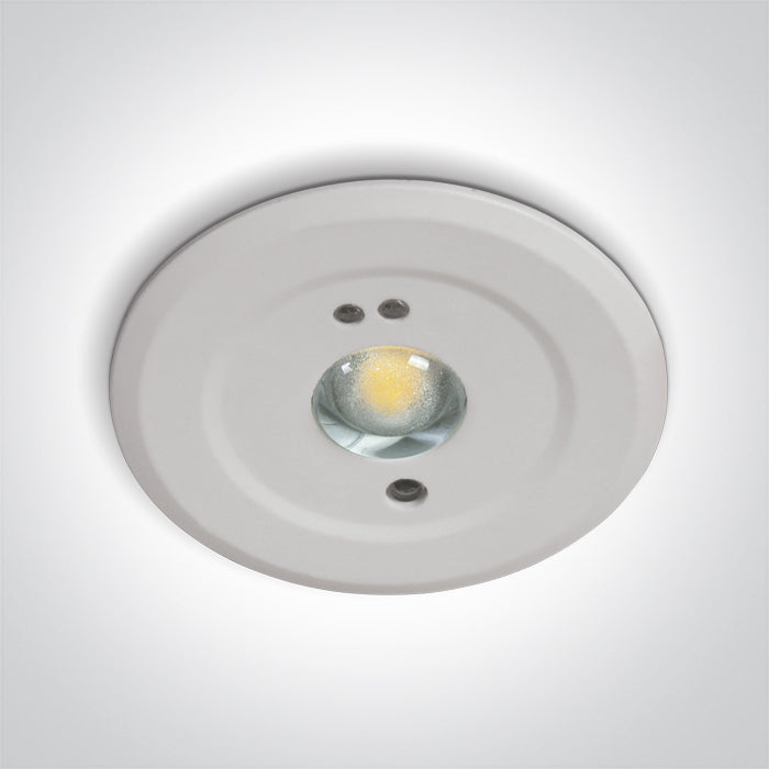 ONE Light | 89002B EMERGENCY RECESSED 3hrs 1,5W LED 230v SELF TEST - OEM NORDIC - Quality Parts Distribution