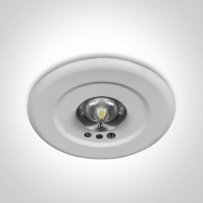 ONE Light | 89002C EMERGENCY RECESSED 3hrs 3W LED 230v SELF TEST - OEM NORDIC - Quality Parts Distribution