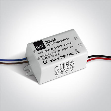 ONE Light Constant Current LED Driver 1-4W IP66 89004