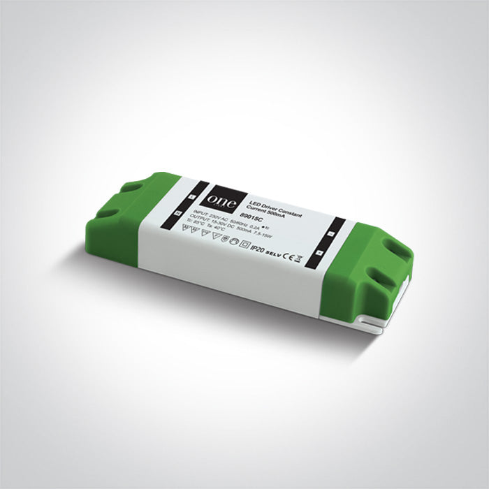 ONE Light | 89015C LED DRIVER 500mA 7,5-15w INPUT 230v - OEM NORDIC - Quality Parts Distribution
