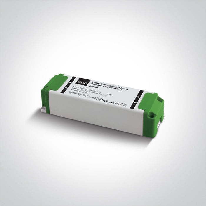 ONE Light | 89015T LED DIMMABLE DRIVER 350mA 7-15W INPUT 230V - OEM NORDIC - Quality Parts Distribution