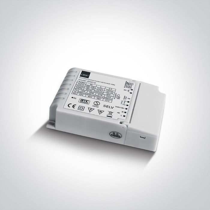 ONE Light | 89027D PUSH TO DIM & 1-10V DRIVER CONSTANT CURRENT 230V - OEM NORDIC - Quality Parts Distribution