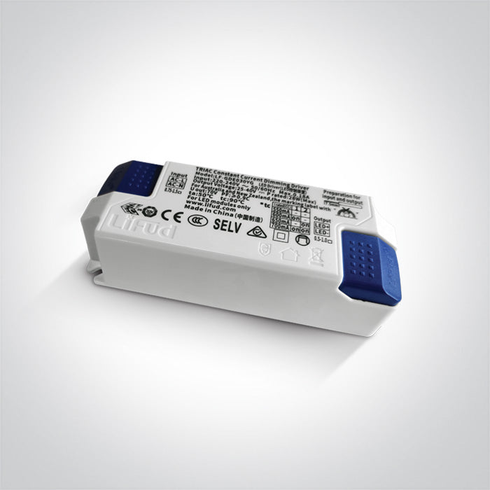 ONE Light | 89030UT LED TRIAC DIMMABLE DRIVER 550/600/650/700mA 25-40v IP20 INPUT 230v - OEM NORDIC - Quality Parts Distribution