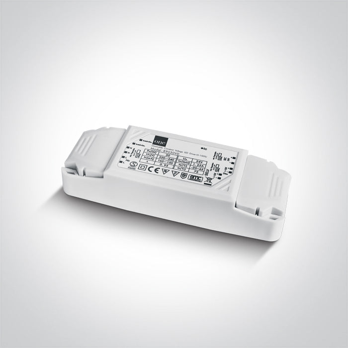 ONE Light | 89030VD PUSH TO DIM & 1-10V DRIVER 24V/30W CONSTANT VOLTAGE 230V - OEM NORDIC - Quality Parts Distribution