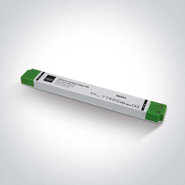 ONE Light | 89030VL LED DRIVER 24v 0-30W IP20 INPUT 230v - OEM NORDIC - Quality Parts Distribution