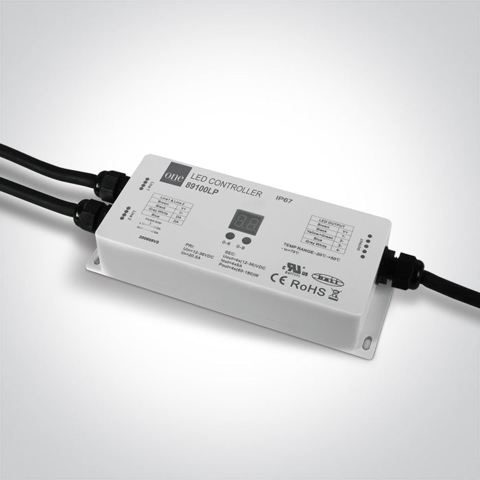 ONE Light Constant Voltage LED Driver 60W@12V/120W@24V/180W@36V IP67 89100LP