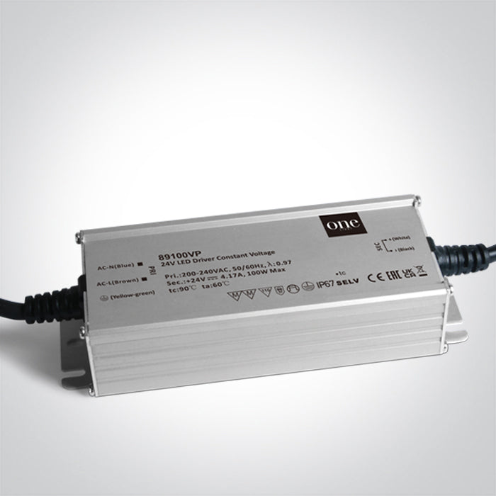 ONE Light Constant Voltage LED Driver 100W IP67 89100VP