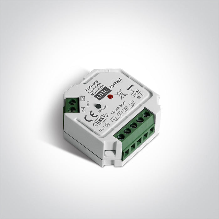ONE Light | 89104LT DALI / PUSH TO DIM TO TRIAC 200W@230v DIMMER IP20 100-240V - OEM NORDIC - Quality Parts Distribution