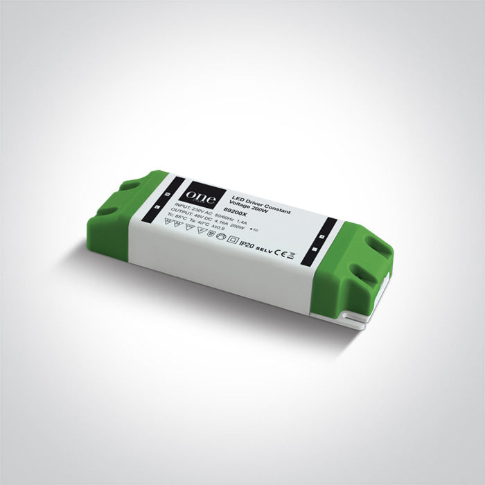 ONE Light | 89200X LED DRIVER 48v 0-200w INPUT 230v IP20 - OEM NORDIC - Quality Parts Distribution