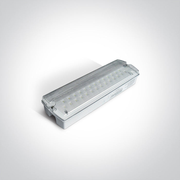 ONE Light | 89404 WHITE LED 5w EMERGENCY M3hrs IP65 230v - OEM NORDIC - Quality Parts Distribution