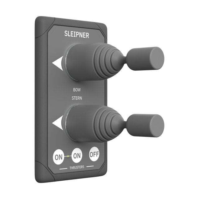 Sleipner | 8940 G Side-Power Dual Joystick Control Panel (Grey) 12V/24V - OEM NORDIC - Quality Parts Distribution