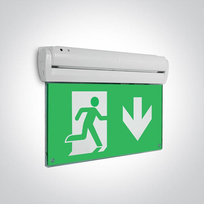 ONE Light | 89410/W WHITE WALL/CEILING EMERGENCY LED 1,8W IP20 M3hours 230V - OEM NORDIC - Quality Parts Distribution