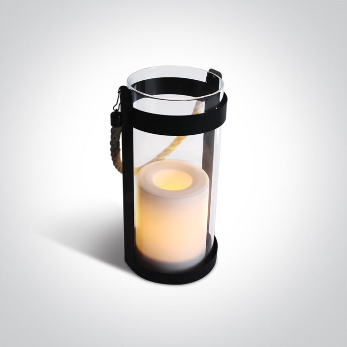 ONE Light | 9C006/F LED FLICKERING CANDLE METAL CASE AND GLASS 2xAA BATTERIES - OEM NORDIC - Quality Parts Distribution