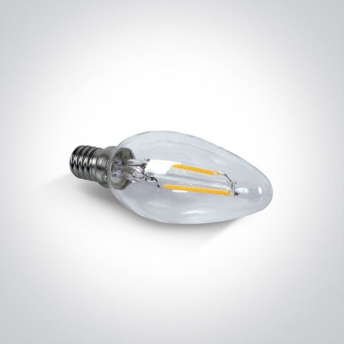ONE Light | 9C02R/EW/SE RETRO LED CANDLE E14 2w EW 230v - OEM NORDIC - Quality Parts Distribution