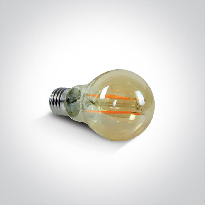 ONE Light | 9G03RAD/A/E RETRO LED 6,5W AMBER E27 230V DIMMABLE - OEM NORDIC - Quality Parts Distribution
