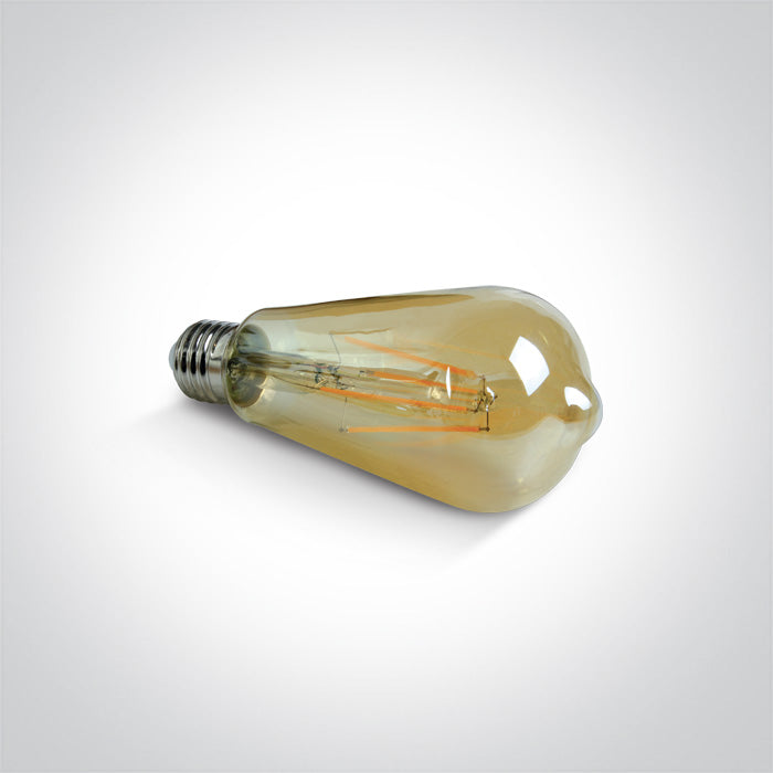 ONE Light | 9G04RAD/A/E RETRO LED 7W AMBER E27 230V DIMMABLE - OEM NORDIC - Quality Parts Distribution