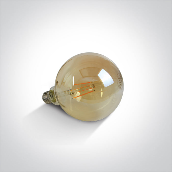 ONE Light | 9G06RD/A/E RETRO LED 7W AMBER G125 E27 230V DIMMABLE - OEM NORDIC - Quality Parts Distribution
