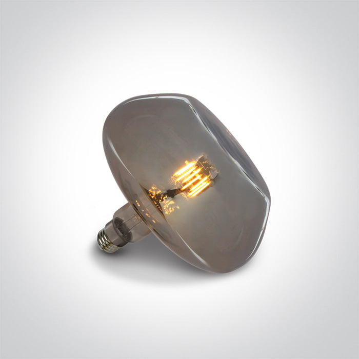 ONE Light | 9G08K/DC DECORATIVE LED LAMP E27 8w DARK CHROME 230v - OEM NORDIC - Quality Parts Distribution