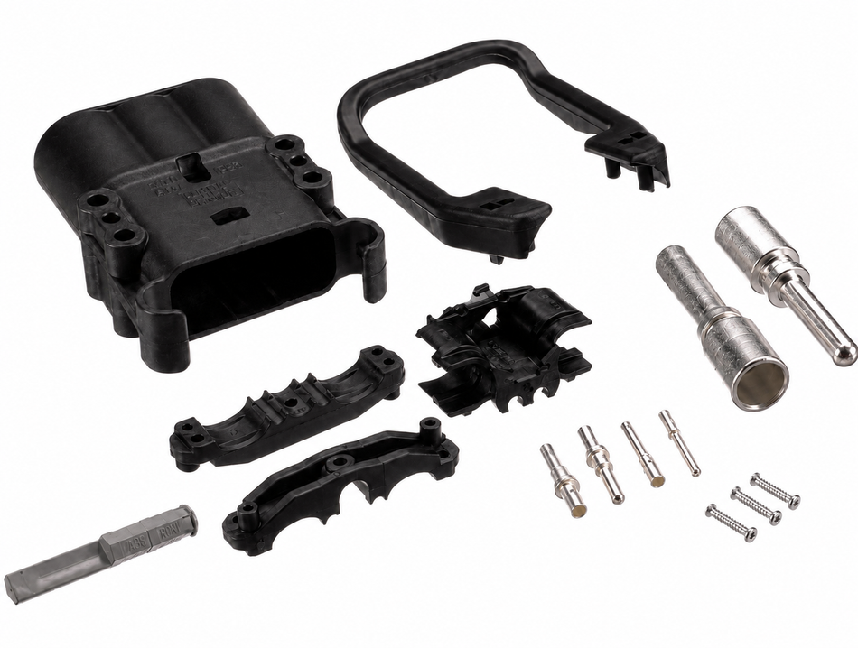 A32495-1049 Anderson A32 Plug Kit – 95 mm² Contacts, Handle, 2 Aux & 2 Pilot Contacts