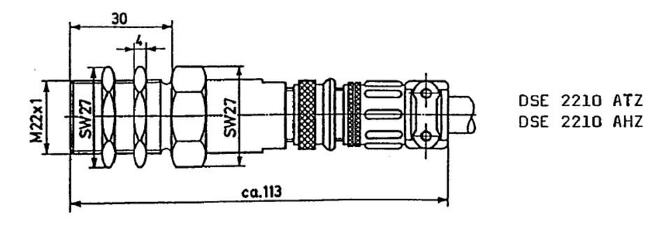 Sensor de velocidad Jaquet DSE 2210 ATZ (MPN: 304Z-03022)