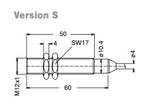 TE / Jaquet Speed Sensor DSE 1210.00 SHZ (5m) (MPN: 304Z-04800 / DSE 1210.00 SHZ (5m) -Series)