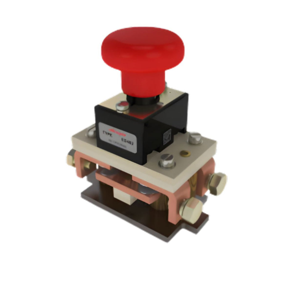 ED402-1 Albright 400A Double Pole Single Throw Emergency Stop Switch - 96V Max.
