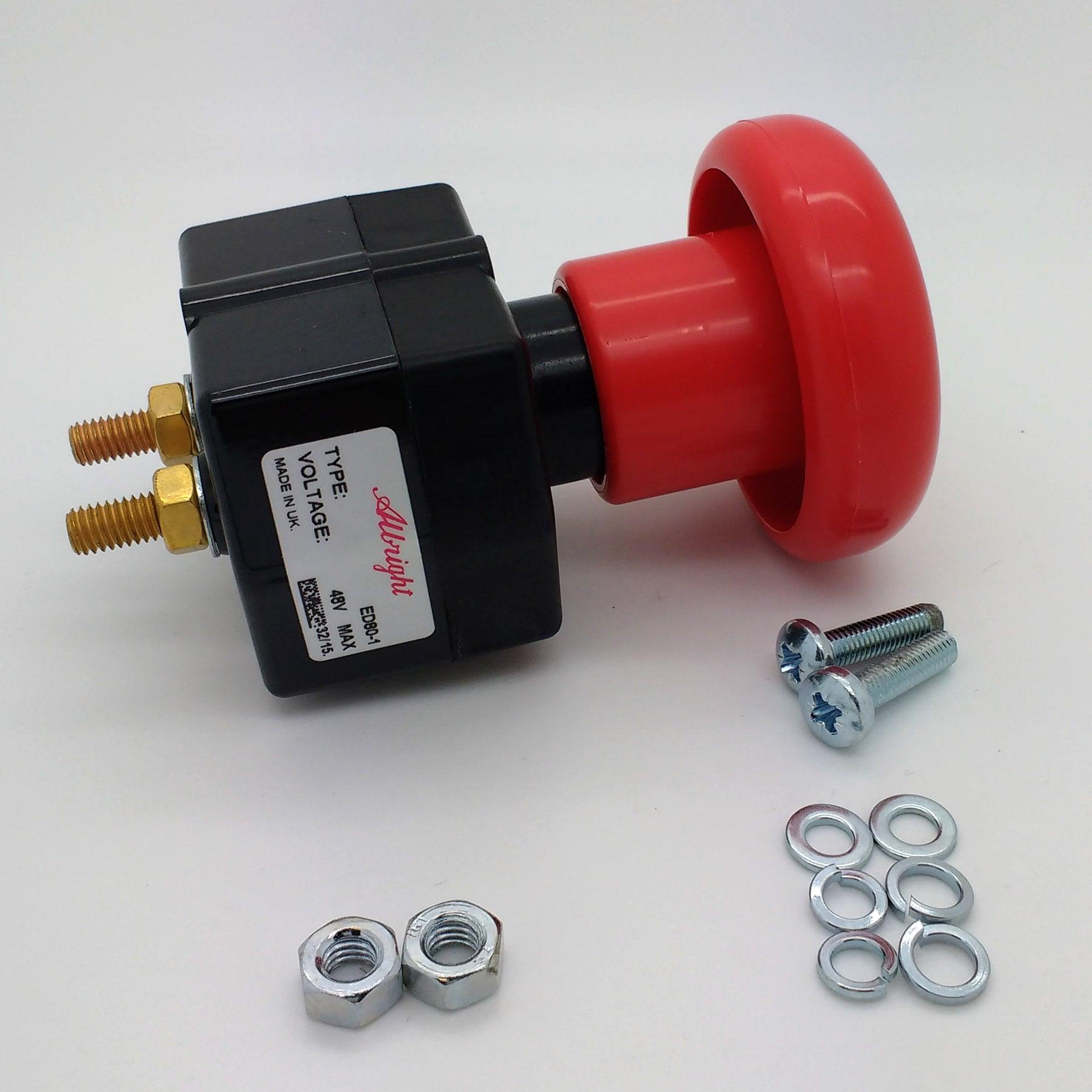 ED80-1 Albright 80A Battery Disconnect Switch 48V Max. – OEM NORDIC ...