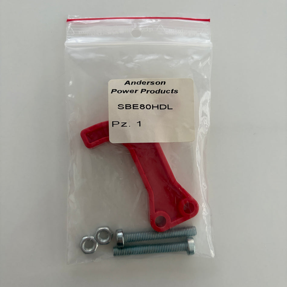 Anderson SBE80 Handle - Red - mpn: SBE80HDL / SBE80HDLRED