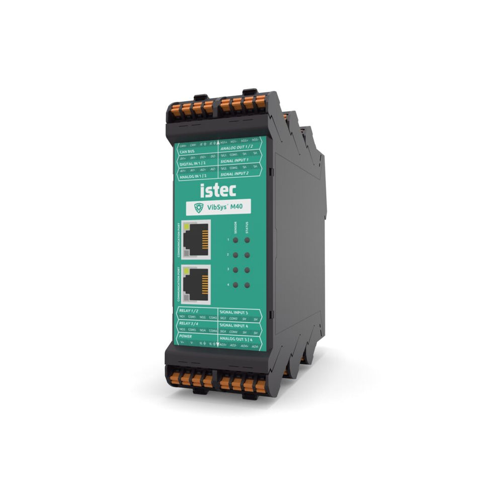 Istec VibSys – 4-Channel Vibration Monitoring System & Cloud Gateway