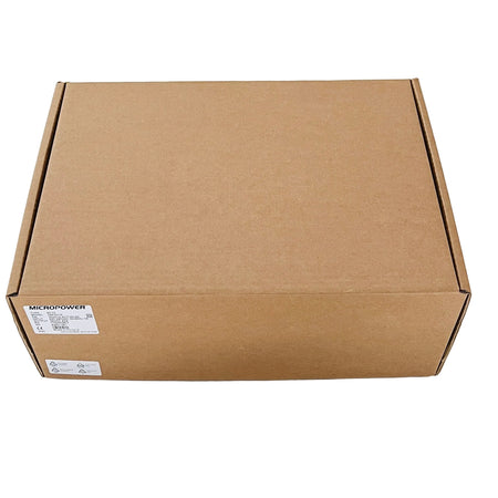 Brown original SC13 Charger cardboard box with MicroPower label. This is the box you will receive the charger.

Made in Finland