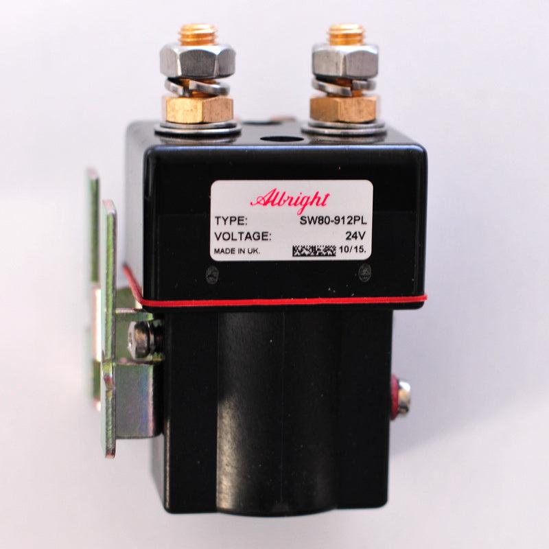 Sw80 Post SW80-912PL Albright 100A / 125A 24V INT 1-pole 1-throw Contactor – OEM ...