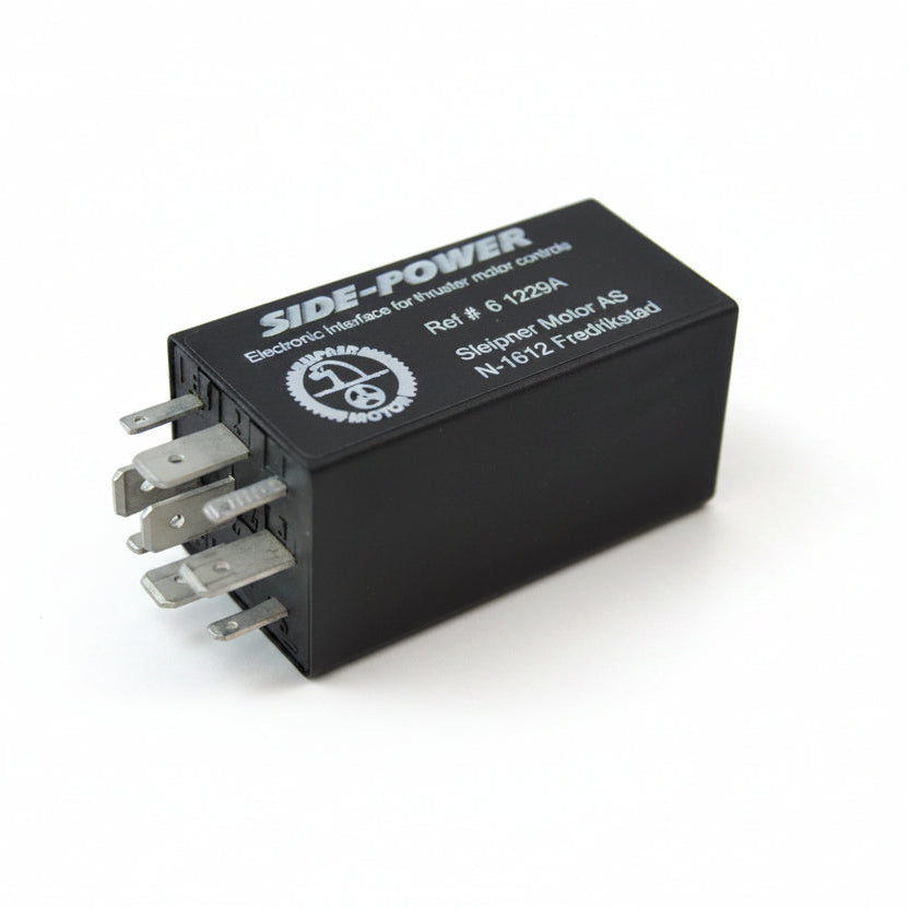 Side-Power Sleipner 61229A RELE DELAY 12/24V. Electronic control box with delay function for HYD thrusters necessary for use of SE panels.