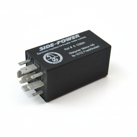 Side-Power Sleipner 61229A RELE DELAY 12/24V. Electronic control box with delay function for HYD thrusters necessary for use of SE panels.
