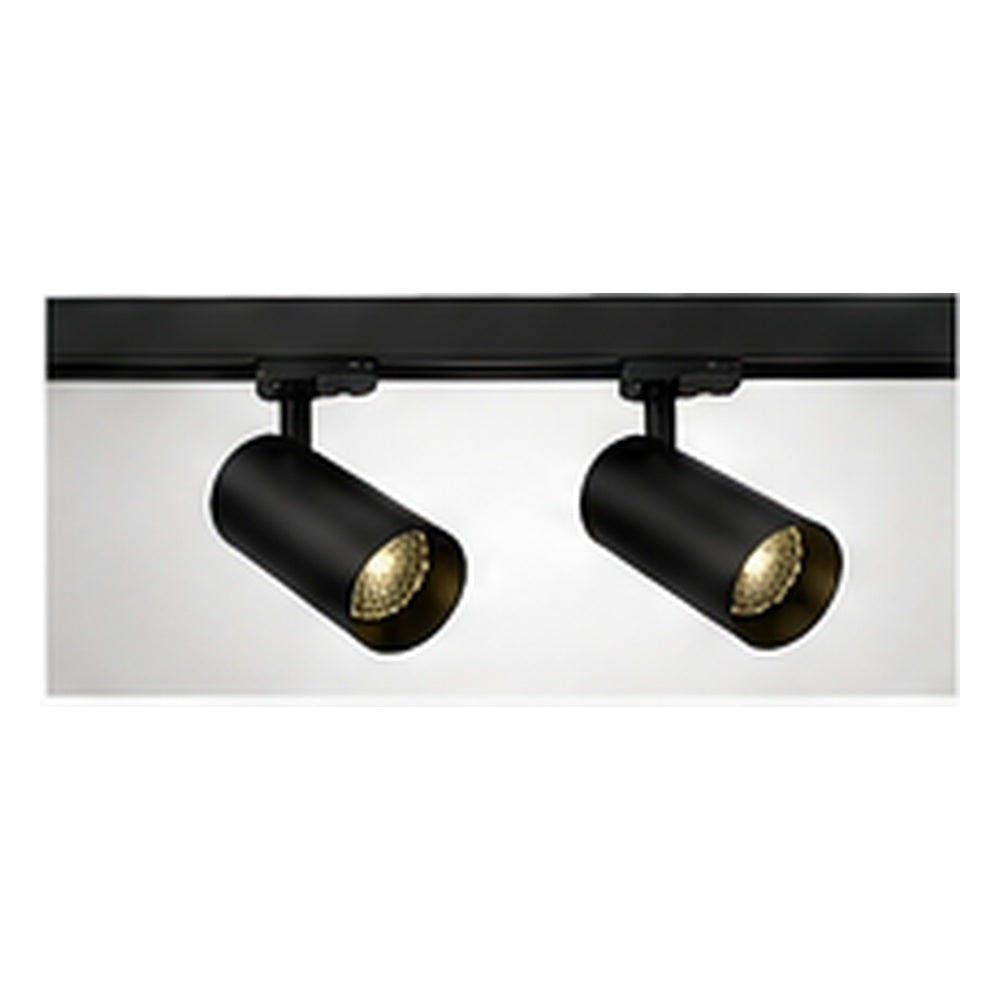 1m Dark Light track set, black track, 2 black spots