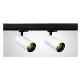 1m Dark Light track set, black track, 2 white spots