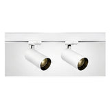 1m Dark Light track set, white track, 2 white spots