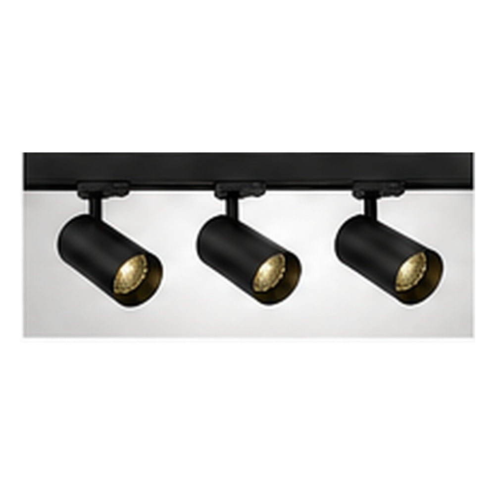 1m Dark Light track set, black track, 3 black spots