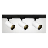 1m Dark Light track set, black track, 3 white spots