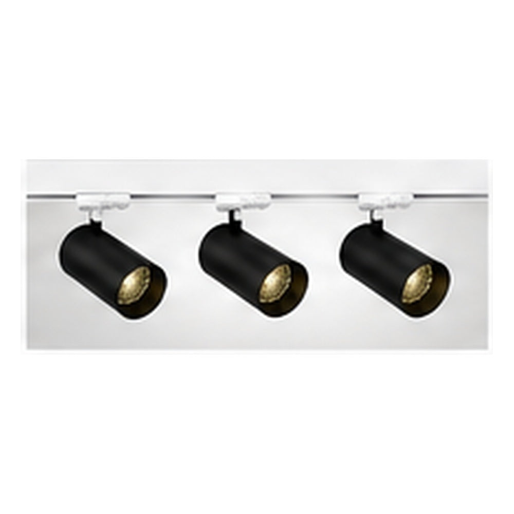 1m Dark Light track set, white track, 3 black spots