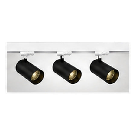 1m Dark Light track set, white track, 3 black spots