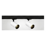 2m Dark Light track set, black track, 2 white spots
