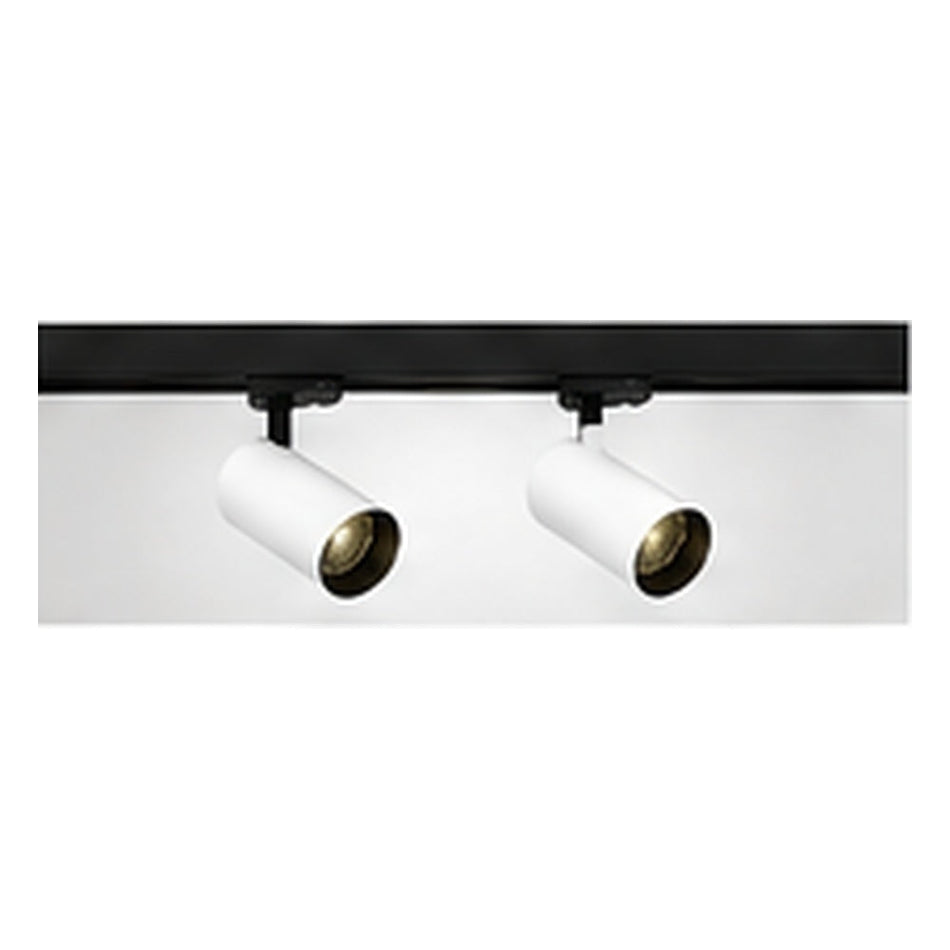 2m Dark Light track set, black track, 2 white spots