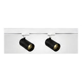 2m Dark Light track set, white track, 2 black spots