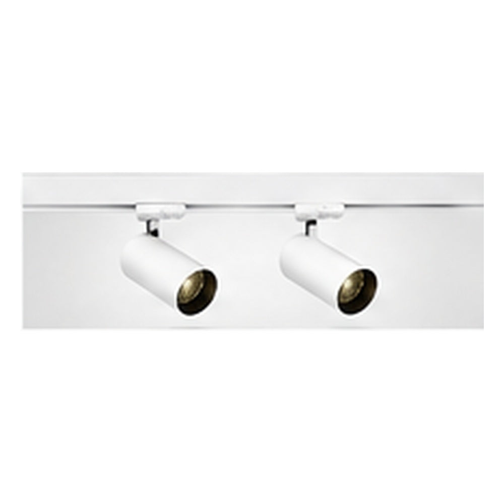 2m Dark Light track set, white track, 2 white spots