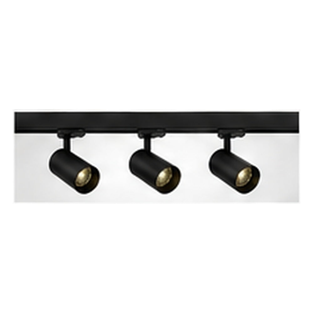 2m Dark Light track set, black track, 3 black spots