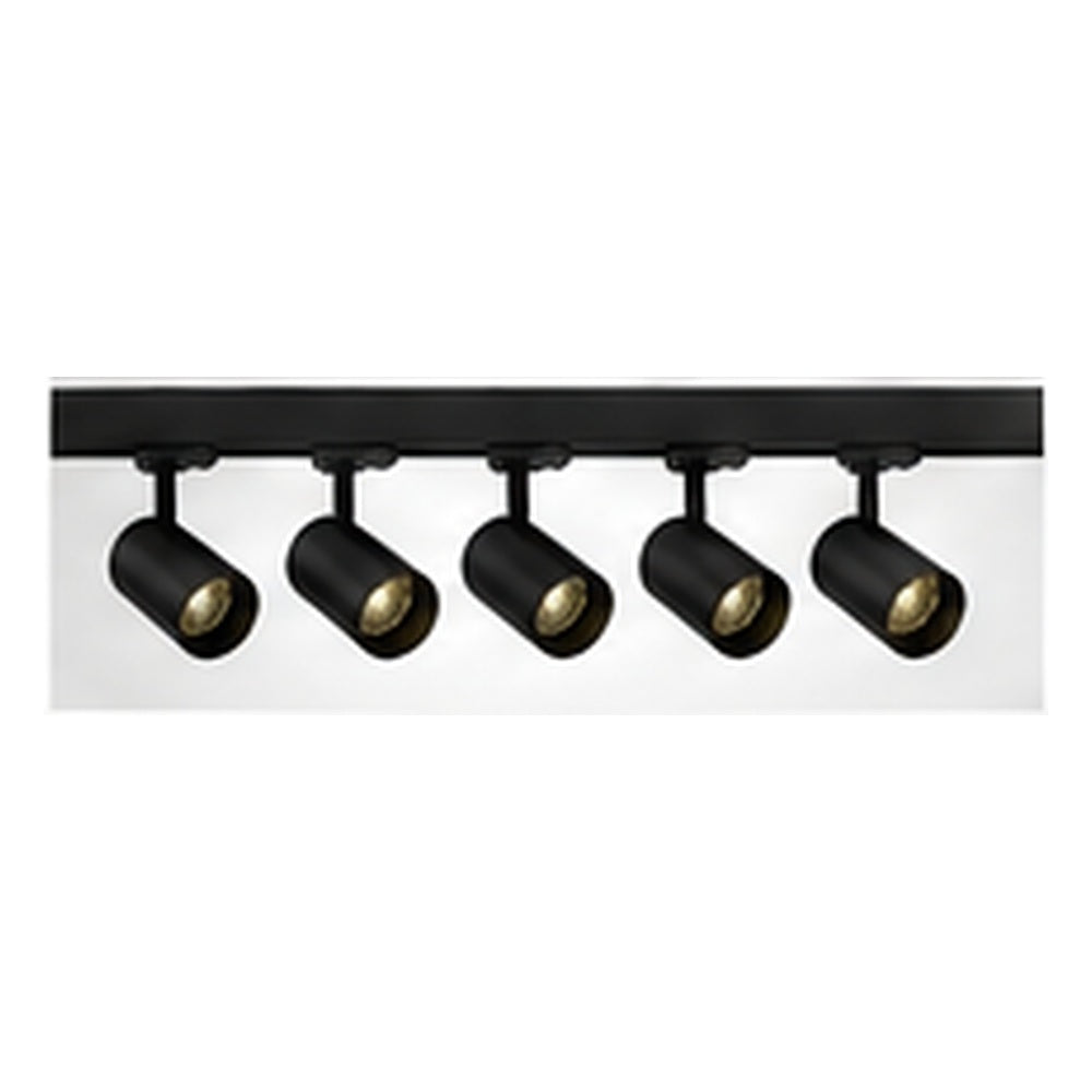 2m Dark Light track set, black track, 5 black spots